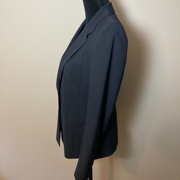 Anne Klein Jacket Blazer, Navy, S 4P - Picture 4 of 12